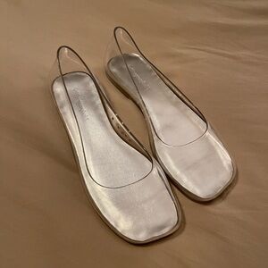 Jeffrey Campbell Clear Jelly Ballet Flats